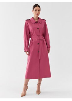 ONLY Trencz 15285115 Różowy Regular Fit ze sklepu MODIVO w kategorii Płaszcze damskie - zdjęcie 161235904