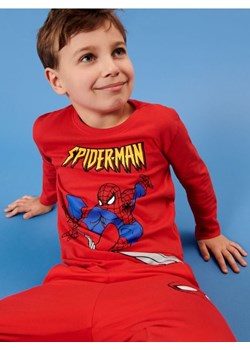 Sinsay - Koszulka z nadrukiem Spiderman - czerwony ze sklepu Sinsay w kategorii T-shirty chłopięce - zdjęcie 161236534