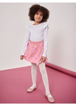 Sinsay - Spódniczka z marszczeniami - różowy ze sklepu Sinsay w kategorii Spódnice dziewczęce - zdjęcie 161236560