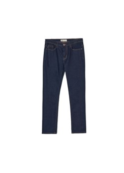 Cropp - Ciemnoniebieskie jeansy slim - surowy granatowy ze sklepu Cropp w kategorii Jeansy męskie - zdjęcie 161247982
