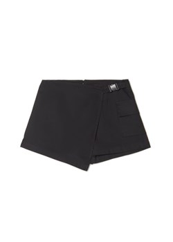 Cropp - Czarne spódnico-szorty - czarny ze sklepu Cropp w kategorii Szorty - zdjęcie 161248001