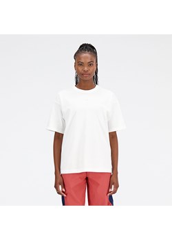 Koszulka damska New Balance WT33510WT – biała ze sklepu New Balance Poland w kategorii Bluzki damskie - zdjęcie 161249962