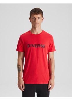 Koszulka EVB TEE 234 Czerwony S ze sklepu Diverse w kategorii T-shirty męskie - zdjęcie 161260362