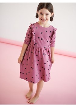 Sinsay - Sukienka z marszczeniami - fioletowy ze sklepu Sinsay w kategorii Sukienki dziewczęce - zdjęcie 161263350
