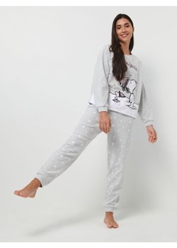 Sinsay - Piżama Snoopy - szary ze sklepu Sinsay w kategorii Piżamy damskie - zdjęcie 161265034