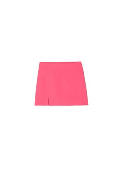 Cropp - Spódnica mini z rozcięciem - różowy ze sklepu Cropp w kategorii Spódnice - zdjęcie 161266662