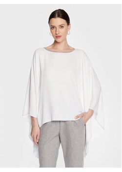 Fabiana Filippi Bluzka TPD273W313 Biały Regular Fit ze sklepu MODIVO w kategorii Bluzki damskie - zdjęcie 161268393