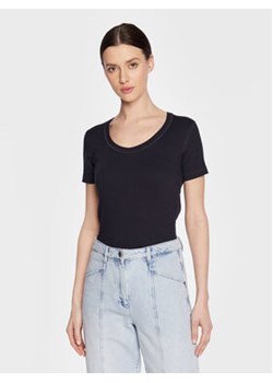 Fabiana Filippi T-Shirt JEDP02W125 Granatowy Regular Fit ze sklepu MODIVO w kategorii Bluzki damskie - zdjęcie 161268401