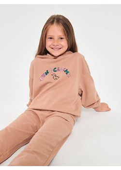 Sinsay - Bluza z kapturem - brązowy ze sklepu Sinsay w kategorii Bluzy dziewczęce - zdjęcie 161275150