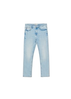 Cropp - Jasnoniebieskie jeansy slim - niebieski ze sklepu Cropp w kategorii Jeansy męskie - zdjęcie 161280363