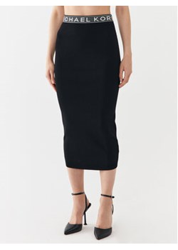 MICHAEL Michael Kors Spódnica ołówkowa MF3709I33D Czarny Slim Fit ze sklepu MODIVO w kategorii Spódnice - zdjęcie 161284040