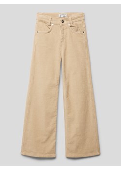 Spodnie sztruksowe z zapięciem na guzik model ‘NORMAL’ ze sklepu Peek&Cloppenburg  w kategorii Spodnie dziewczęce - zdjęcie 161285373