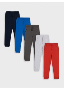 Sinsay - Spodnie dresowe jogger 5 pack - granatowy ze sklepu Sinsay w kategorii Spodnie chłopięce - zdjęcie 161289954