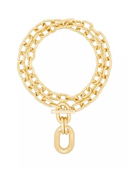 Paco Rabanne Złoty naszyjnik XL Link Pendant ze sklepu Moliera2.com w kategorii Naszyjniki - zdjęcie 161294784