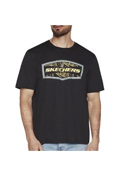 Koszulka Skechers Latitude MTS368BLK - czarna ze sklepu streetstyle24.pl w kategorii T-shirty męskie - zdjęcie 161307580