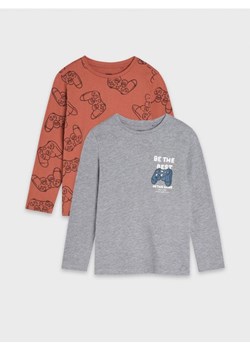 Sinsay - Koszulki 2 pack - wielobarwny ze sklepu Sinsay w kategorii T-shirty chłopięce - zdjęcie 161310432