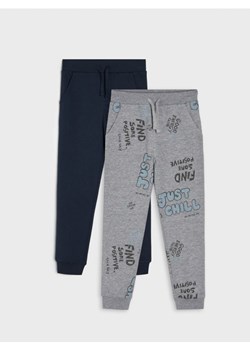 Sinsay - Spodnie dresowe jogger 2 pack - szary ze sklepu Sinsay w kategorii Spodnie chłopięce - zdjęcie 161310531