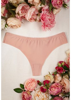 Różowe Elastyczne Majtki o Fasonie Stringów Casandia ze sklepu Renee odzież w kategorii Majtki damskie - zdjęcie 161312601