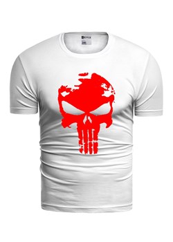 Wyprzedaż Męska koszulka 3331a - biała ze sklepu Risardi w kategorii T-shirty męskie - zdjęcie 161315933