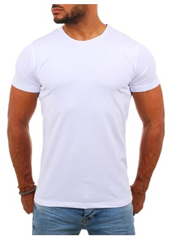 Wyprzedaż Męska koszulka 0001 Geffer - biała ze sklepu Risardi w kategorii T-shirty męskie - zdjęcie 161315973