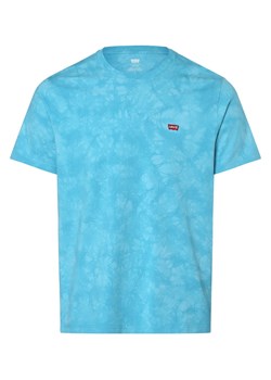Levi's T-shirt męski Mężczyźni Dżersej turkusowy wzorzysty ze sklepu vangraaf w kategorii T-shirty męskie - zdjęcie 161317204