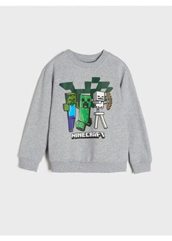 Sinsay - Bluza Minecraft - szary ze sklepu Sinsay w kategorii Bluzy chłopięce - zdjęcie 161318922