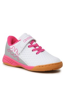 Sneakersy Kappa 260896K White/Pink 1022 ze sklepu eobuwie.pl w kategorii Buty sportowe dziecięce - zdjęcie 161319793