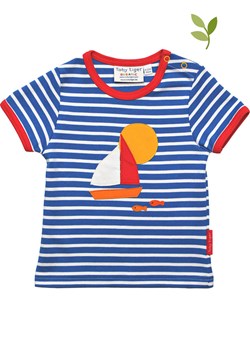 Toby Tiger Koszulka w kolorze niebieskim ze wzorem ze sklepu Limango Polska w kategorii T-shirty chłopięce - zdjęcie 161326573