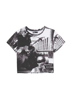 Cropp - T-shirt z fotoprintem all over - czarny ze sklepu Cropp w kategorii Bluzki damskie - zdjęcie 161330840