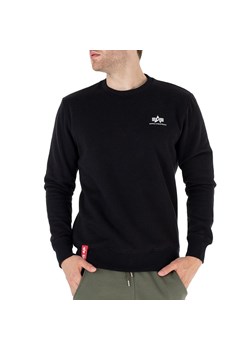 Bluza Alpha Industries Basic Sweater Small Logo 18830703 - czarna ze sklepu streetstyle24.pl w kategorii Bluzy męskie - zdjęcie 161331711