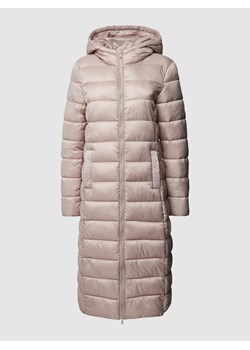 Płaszcz pikowany z kapturem ze sklepu Peek&Cloppenburg  w kategorii Płaszcze damskie - zdjęcie 161335741