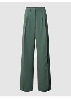 Spodnie materiałowe z dodatkiem wiskozy model ‘TROIAN’ ze sklepu Peek&Cloppenburg  w kategorii Spodnie damskie - zdjęcie 161336822