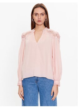 TWINSET Bluzka 231TT2292 Różowy Regular Fit ze sklepu MODIVO w kategorii Bluzki damskie - zdjęcie 161338842