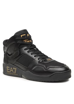 Sneakersy EA7 Emporio Armani X8Z039 XK331 M701 Triple Black+Gold ze sklepu eobuwie.pl w kategorii Buty sportowe męskie - zdjęcie 161344241