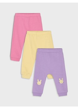 Sinsay - Spodnie haremki 3 pack - fioletowy ze sklepu Sinsay w kategorii Spodnie i półśpiochy - zdjęcie 161353714