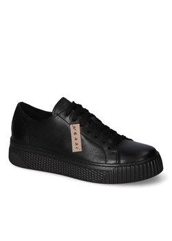 Półbuty Nessi 22162 Czarny lico ze sklepu Arturo-obuwie w kategorii Trampki damskie - zdjęcie 161357203