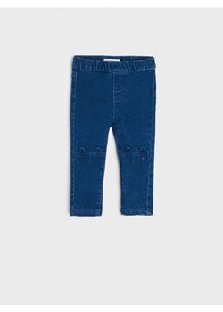 Sinsay - Jegginsy z nadrukiem - niebieski ze sklepu Sinsay w kategorii Spodnie i półśpiochy - zdjęcie 161364323