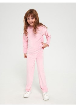 Sinsay - Komplet: bluza i spodnie - różowy ze sklepu Sinsay w kategorii Dresy dziewczęce - zdjęcie 161367033