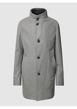 Płaszcz ze stójką model ‘Finlay’ ze sklepu Peek&Cloppenburg  w kategorii Płaszcze męskie - zdjęcie 161368964