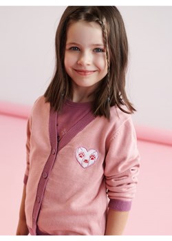 Sinsay - Kardigan z guzikami - różowy ze sklepu Sinsay w kategorii Swetry dziewczęce - zdjęcie 161387083