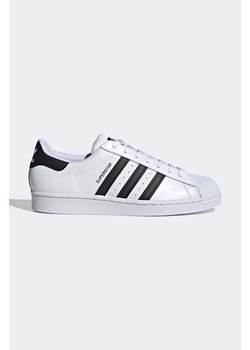 adidas Originals sneakersy skórzane Superstar EG4958 kolor biały ze sklepu PRM w kategorii Buty sportowe damskie - zdjęcie 161391523
