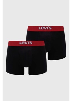 Levi's bokserki 2-pack męskie kolor czarny 37149.0829-004 ze sklepu PRM w kategorii Majtki męskie - zdjęcie 161391941