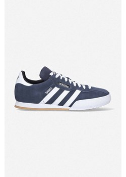 adidas Originals sneakersy Sam Super Suede kolor niebieski 019332 ze sklepu PRM w kategorii Buty sportowe męskie - zdjęcie 161392030