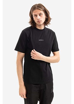 Han Kjøbenhavn t-shirt bawełniany Casual Tee Short Sleeve kolor czarny gładki M.132073-WHITE ze sklepu PRM w kategorii T-shirty męskie - zdjęcie 161393541
