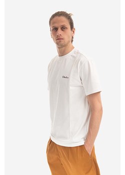 Ader Error t-shirt męski kolor biały z aplikacją BLAFWHT01WH-WHITE ze sklepu PRM w kategorii T-shirty męskie - zdjęcie 161393564