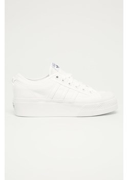adidas Originals Nizza Platform kolor biały FV5322 ze sklepu PRM w kategorii Trampki damskie - zdjęcie 161393670