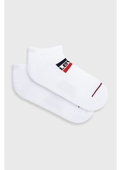 Levi's skarpetki (2-pack) męskie kolor biały 37157.0737-white ze sklepu PRM w kategorii Skarpetki damskie - zdjęcie 161394580
