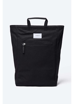 Sandqvist plecak kolor czarny duży gładki SQA725-725 ze sklepu PRM w kategorii Plecaki - zdjęcie 161394824
