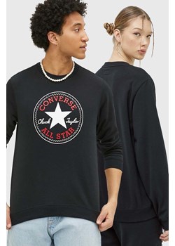 Converse bluza kolor czarny z nadrukiem 10025471.A01-CONVERSEBL ze sklepu PRM w kategorii Bluzy męskie - zdjęcie 161394844