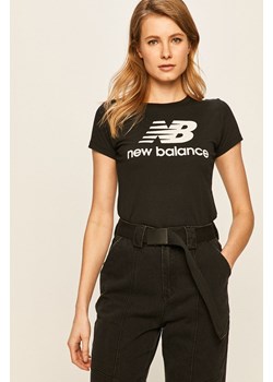 New Balance - T-shirt WT91546BK WT91546BK-BLACK ze sklepu PRM w kategorii Bluzki damskie - zdjęcie 161396080